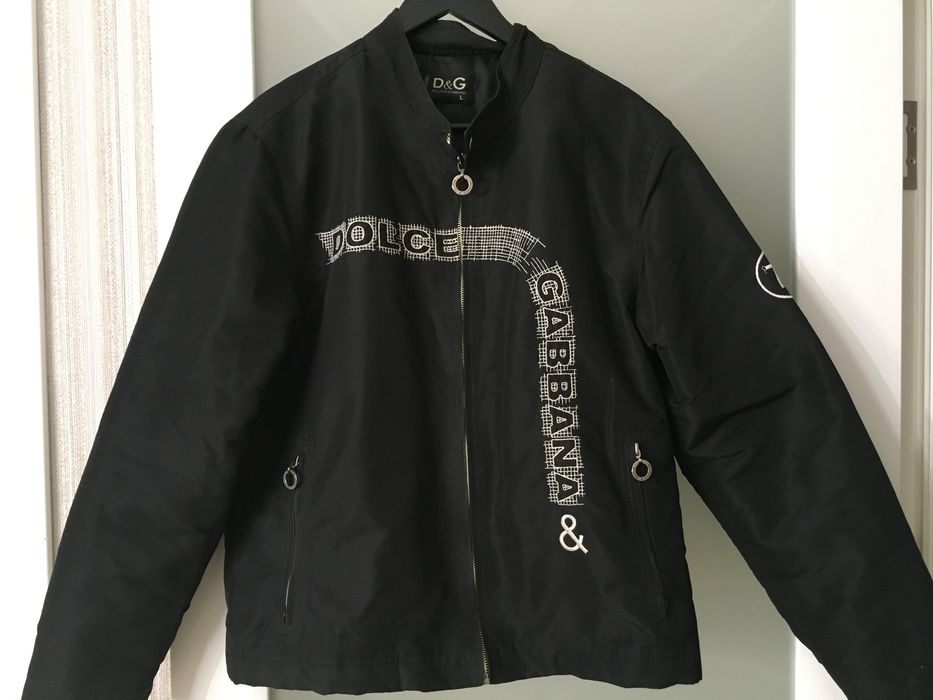 Фирменная б/у мужская демисезонная куртка D&G
