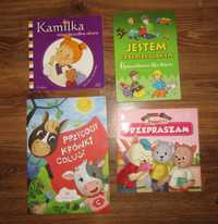 Zestaw 4 książek dla przedszkolaka