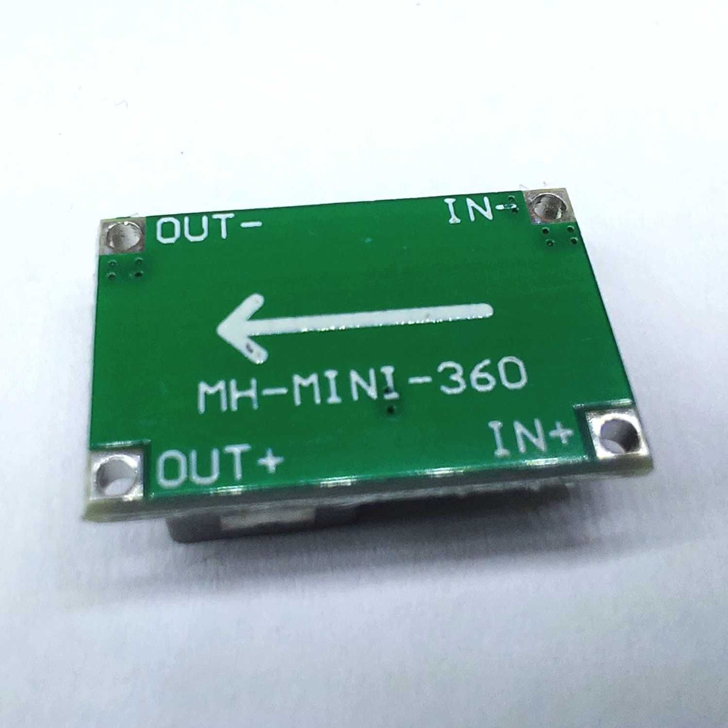 Преобразователь напряжения понижайка Mini-360 КПД 23в 96% (3 платы)
