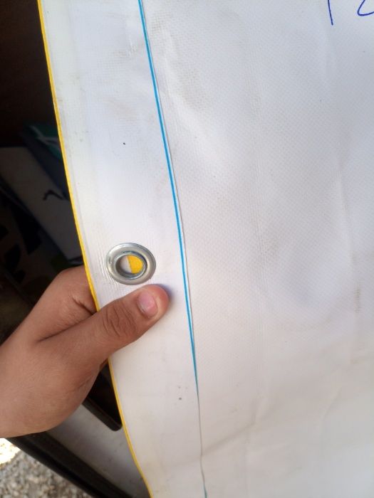 Toldos ou oleados impermeaveis para coberturas