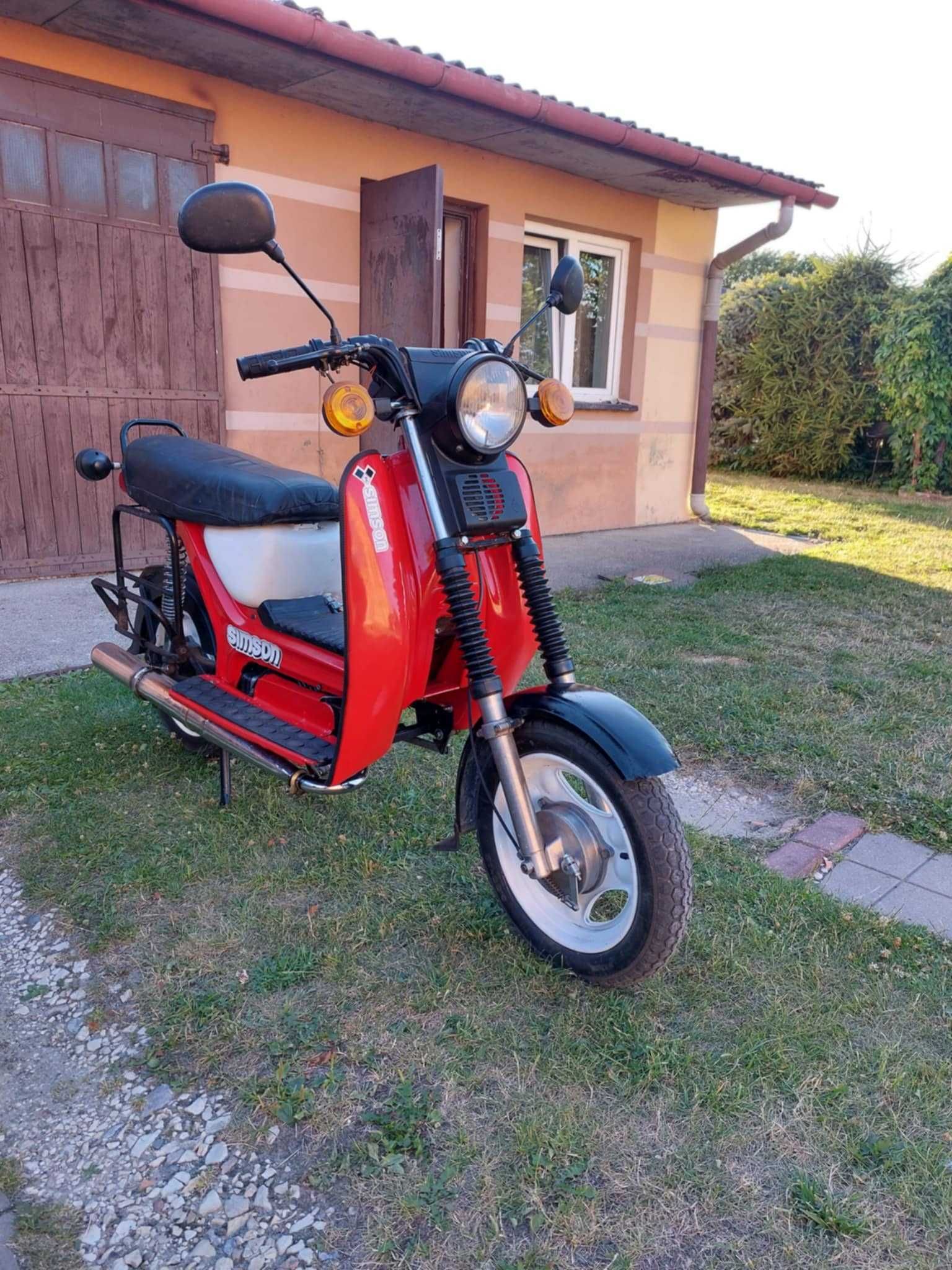 Simson SR50 po całkowitej odbudowie