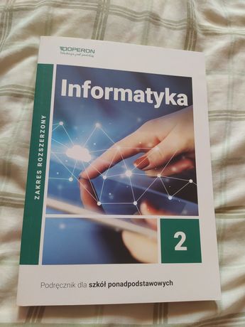 Podręcznik do informatyki kl.2  szkoła ponadpodstawowa