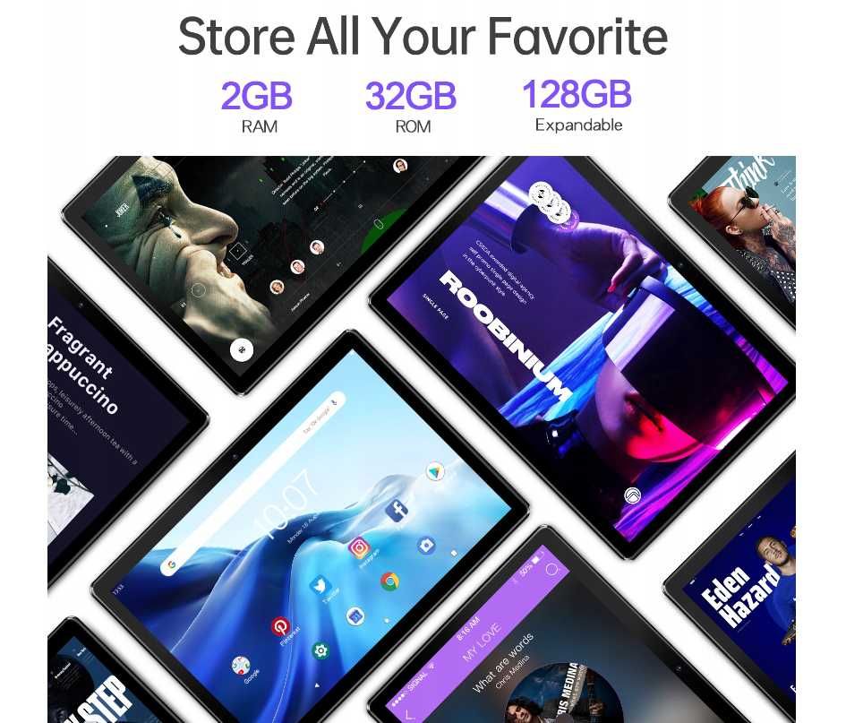 TABLET 10 Cali Android WiFi 2/32GB Pritom M10 + GRATIS