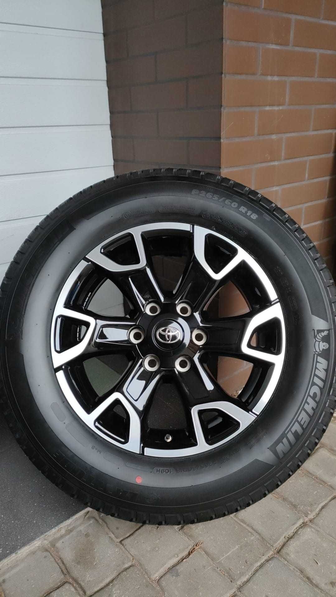 Koła Toyota Hilux 18" 6x139,7 opony lato 265/60/18 (OL1329)