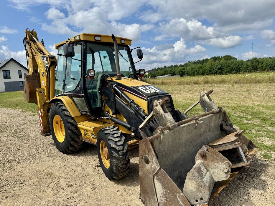 Cat 428d premier biegow koparko ładowarka caterpillar 428 432