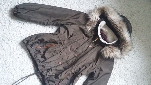 stylowa kurtka parka River Island