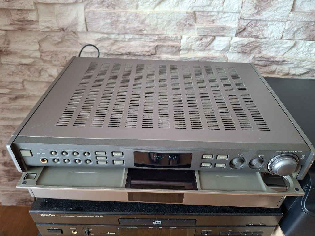 Zestaw Marantz SR-1040 RDS, Magnetofon SD 1020 Dolby C, Super stan,