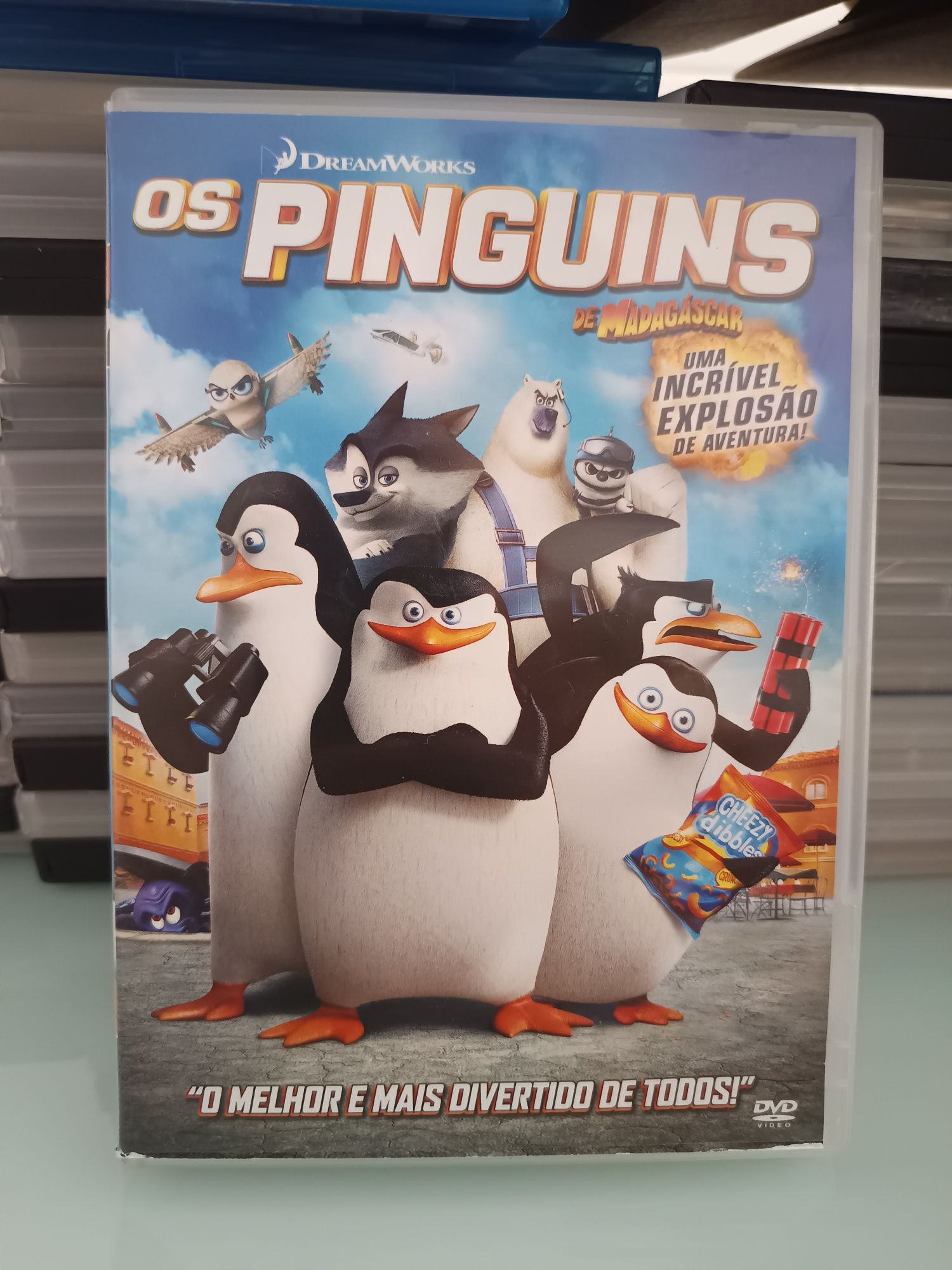 DVD os pinguins    .