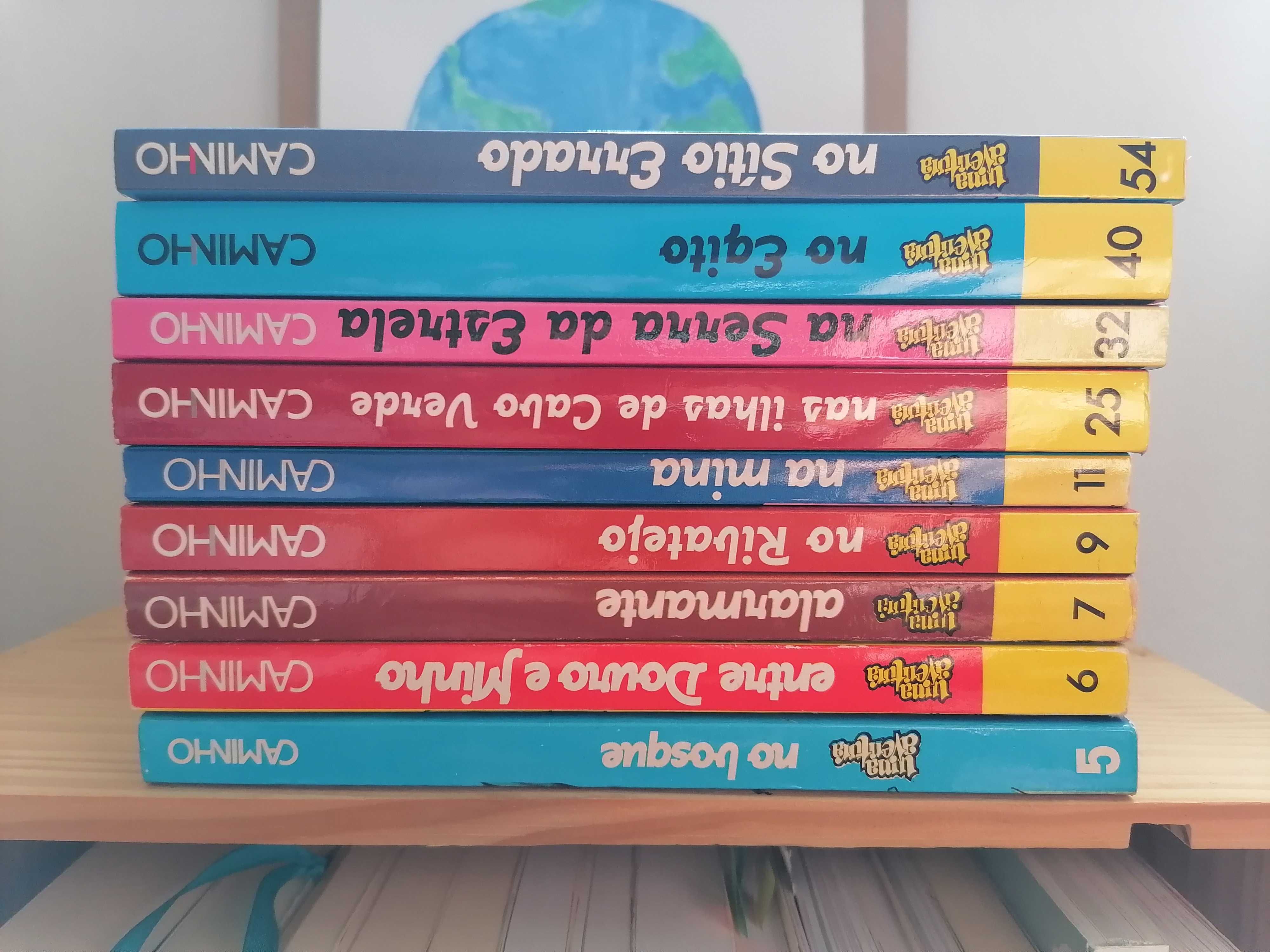 Livros coleção Uma Aventura