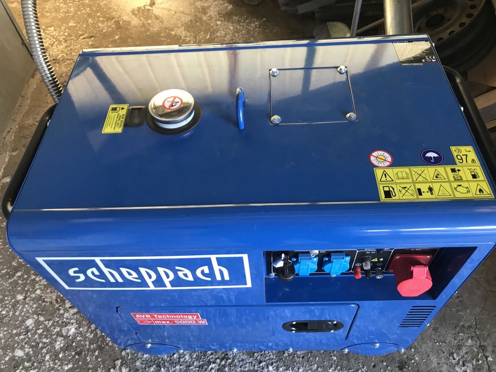 дизельный генератор Scheppach Germany