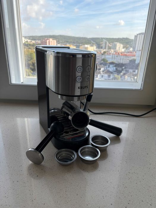 Máquina de Café KRUPS XP442C11 Excelente Estado Acessórios Originais