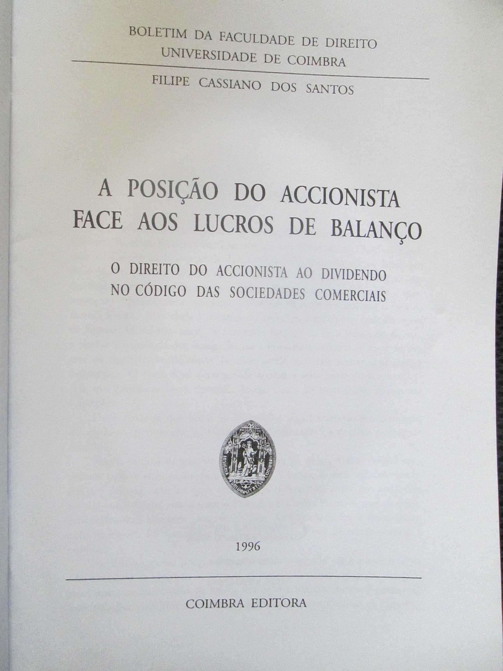 A Posição do Accionista Face aos Lucros de Balanço