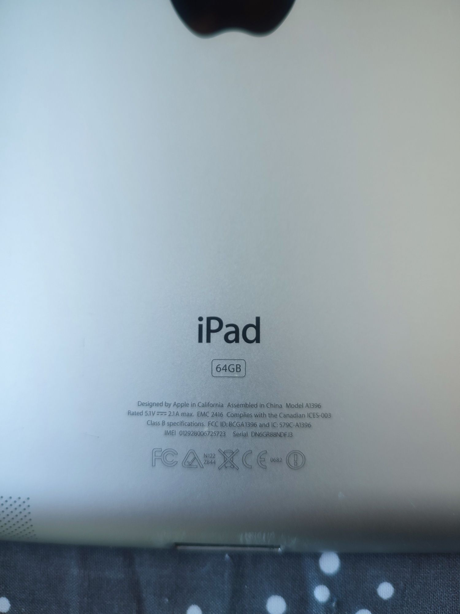 Планшет Apple iPad 10.2" 2011 64GB Silver