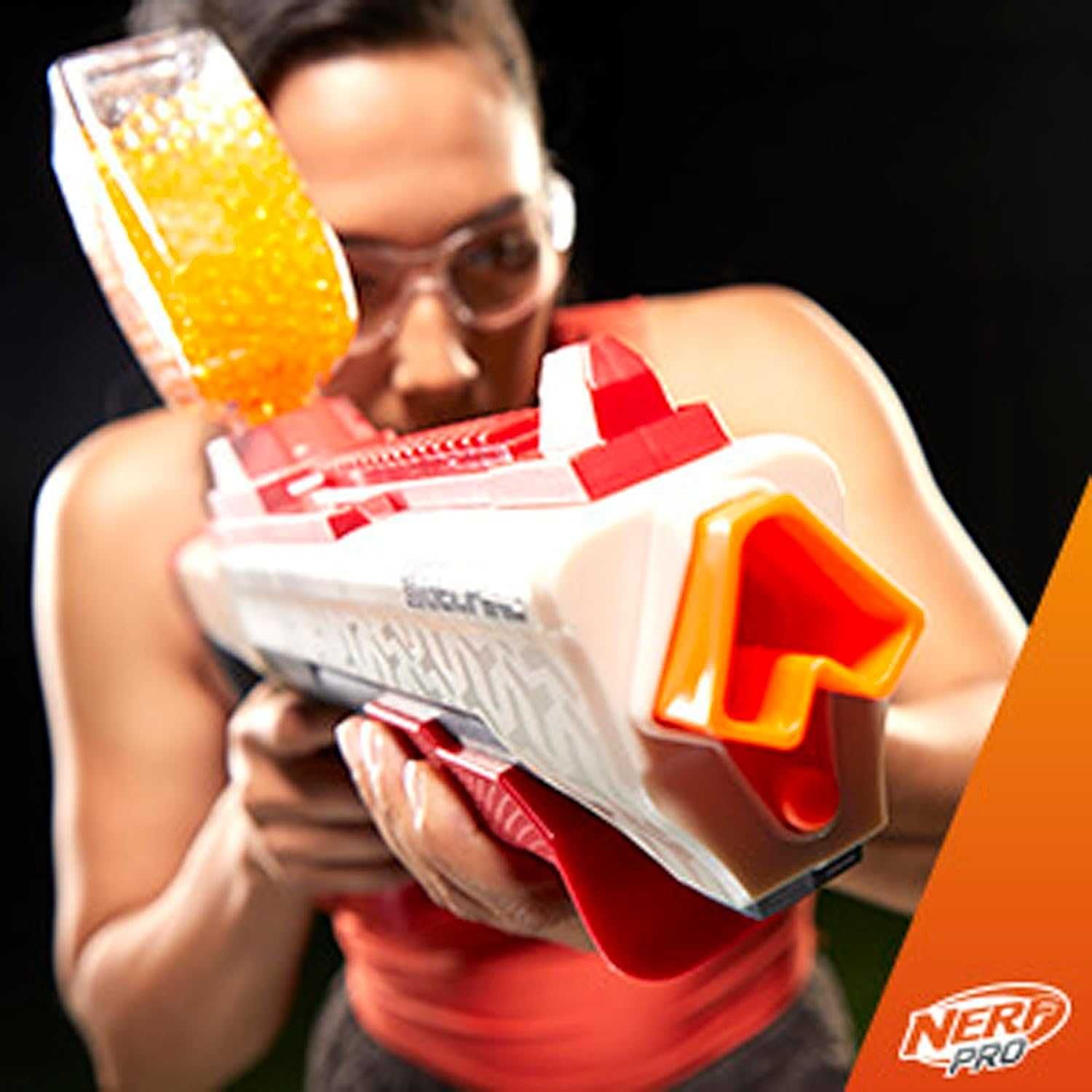 Дробовик Нерф на Орбизах Nerf Pro Gelfire Raid Blaster F7634