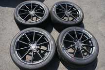 koła JR 18'' opony slick ford 5x108 250/660r18 japan racing SL02 focus