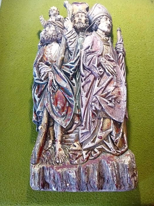 Estatua de sao cristovão resina
Altura 62 cm x Largura 30 cm