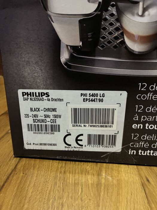 Кавомашина Philips LatteGo Series 5400 Series EP5447/90