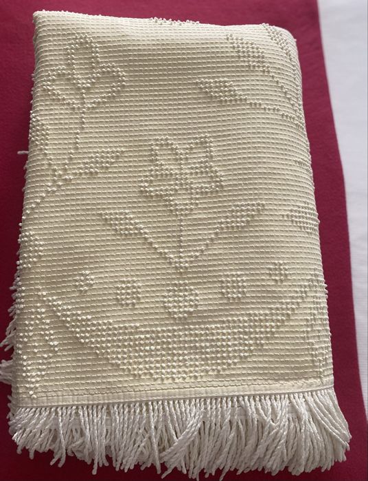 Colcha com franja,Colortone by Normandie,Vintage