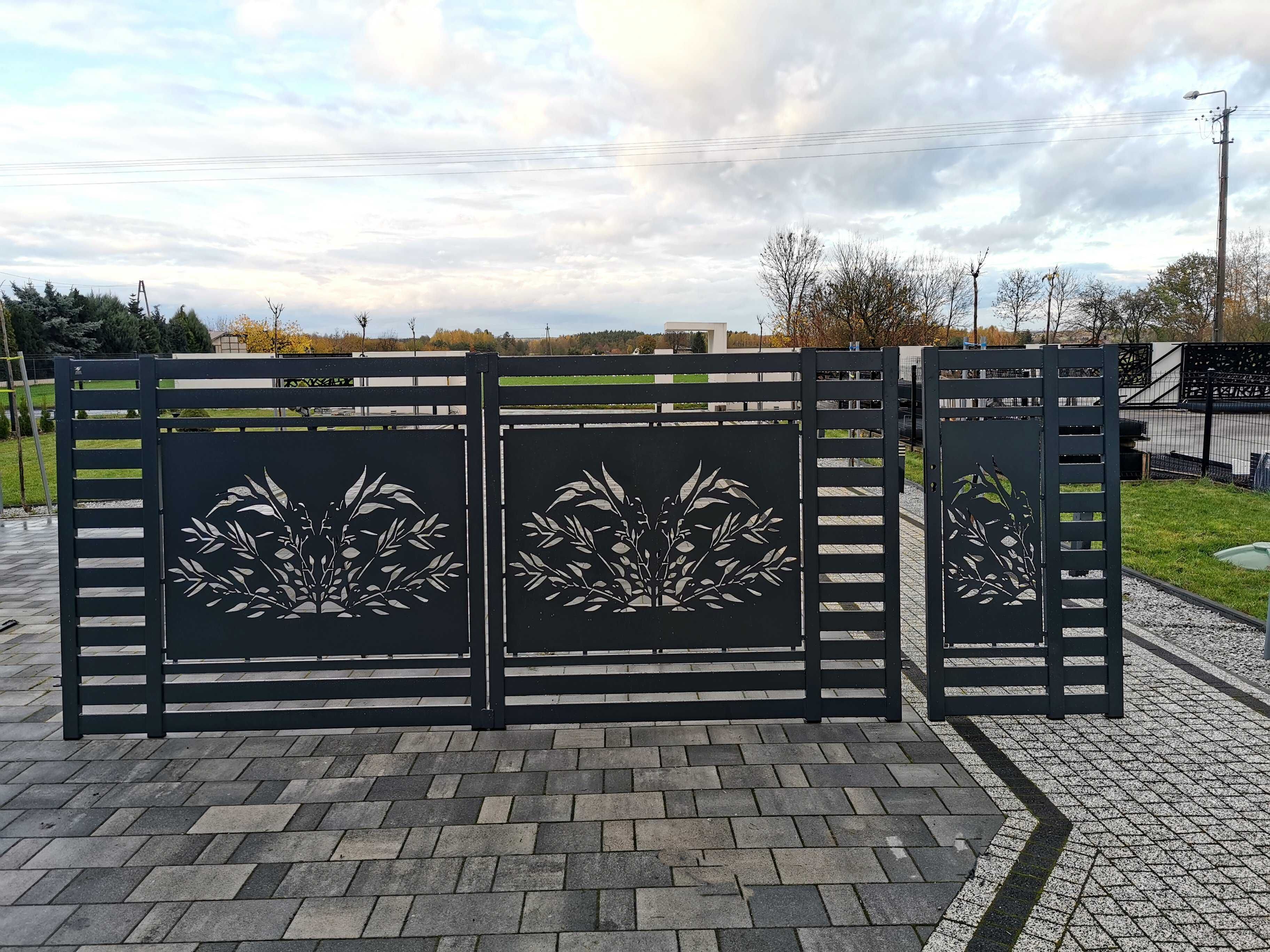Brama + Furtka z profila 80x20 Ocynk +Ral Producent