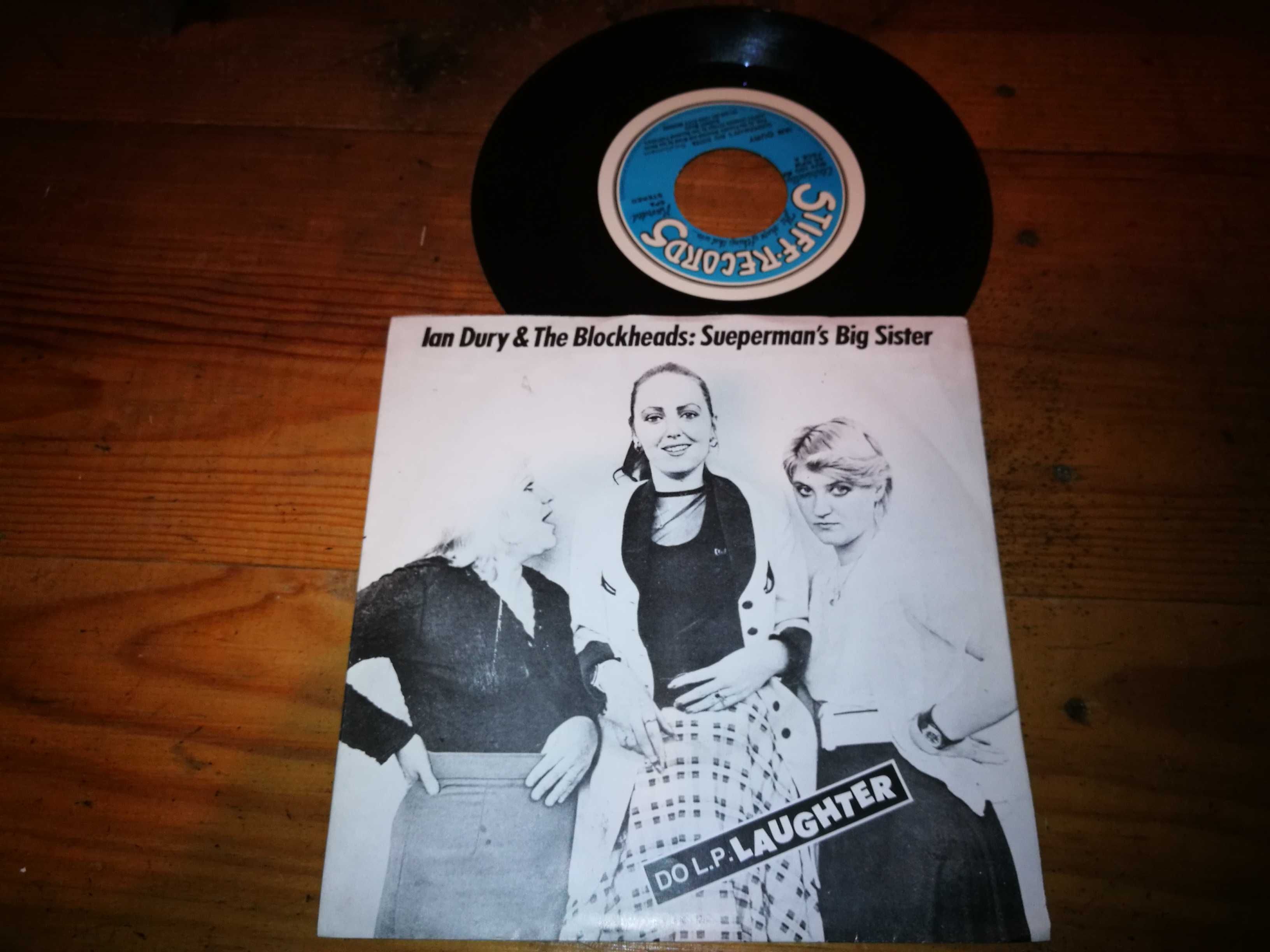 IAN DURY & THE BLOCKHEADS (New Wave) - Sueperman’s Big Sisters SINGLE
