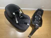 Maxi Cosi Pearl (9-18 kg) szary z baza isofix family fix one i-size
