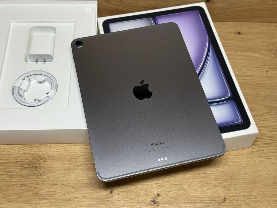 як новий  iPad Air M2 2024 Wi-Fi+Cellular 128gb офіційна гарантія