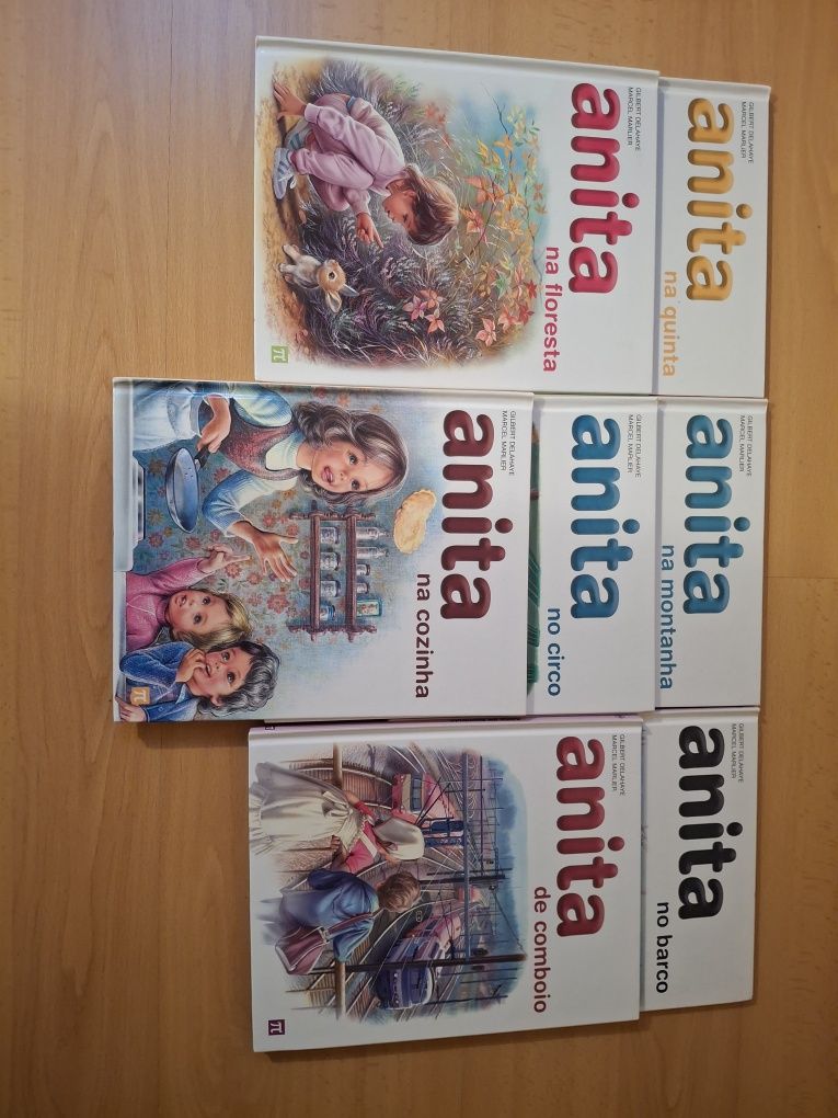Livros em excelente estado da Anita