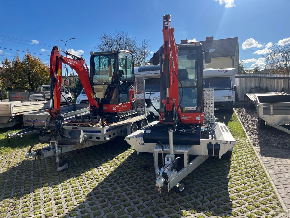 Wynajem minikoparki Kubota kx19-4