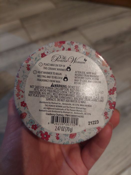 Woski zapachowe The Pioneer Woman Cranberry Chutney