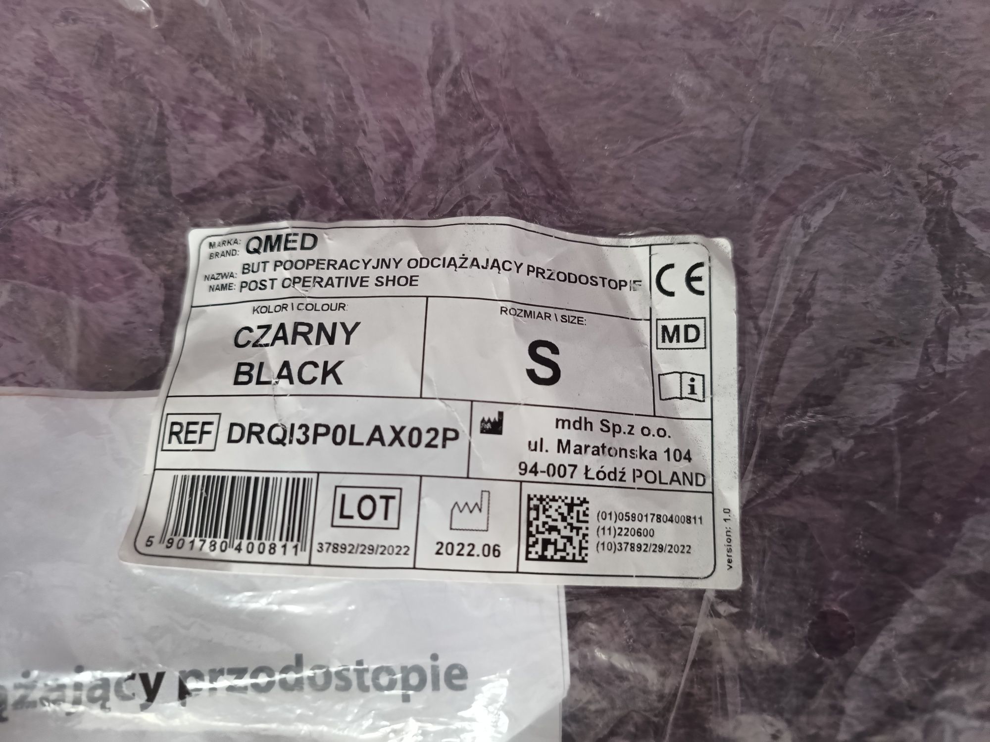 But odciążający przodostopie