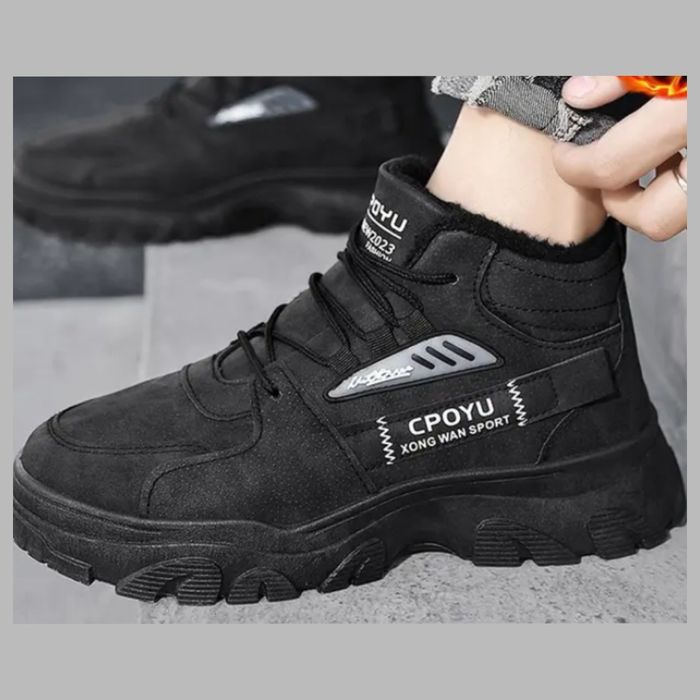 38р./24,2 см.Зимові черевики на хутрі, ботинки чоботи на хлопчика