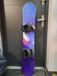 Deska snowboardowa screw boards 148cm