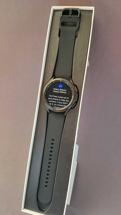 Samsung Galaxy Watch 4 46 CLASSIC BLACK 0106-1  ГАРАНТІЯ
