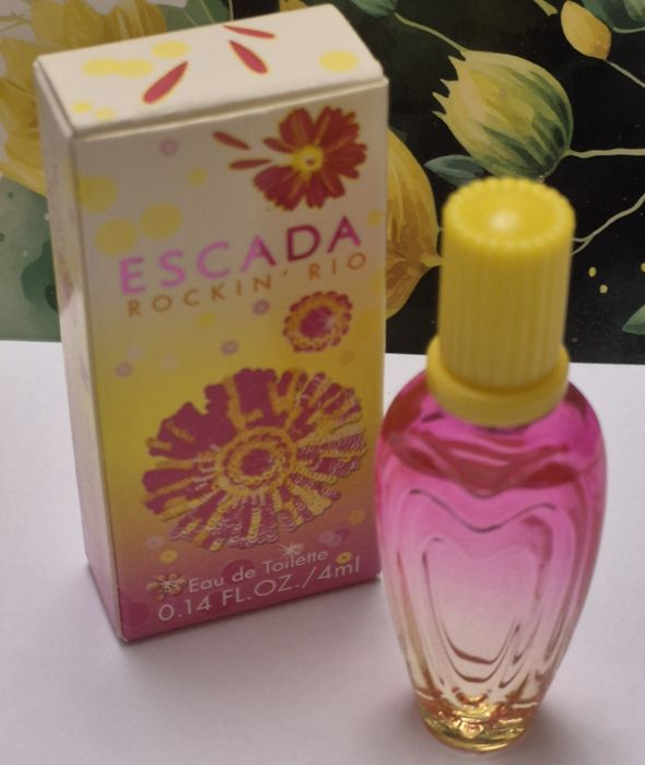 Escada Rockin Rio edt 4 ml, miniatura vintage