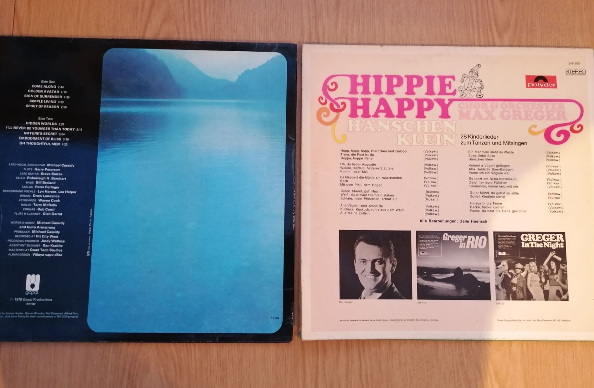 World Music Vinil Max Greger Hippie Happy . Nature Secrets importados