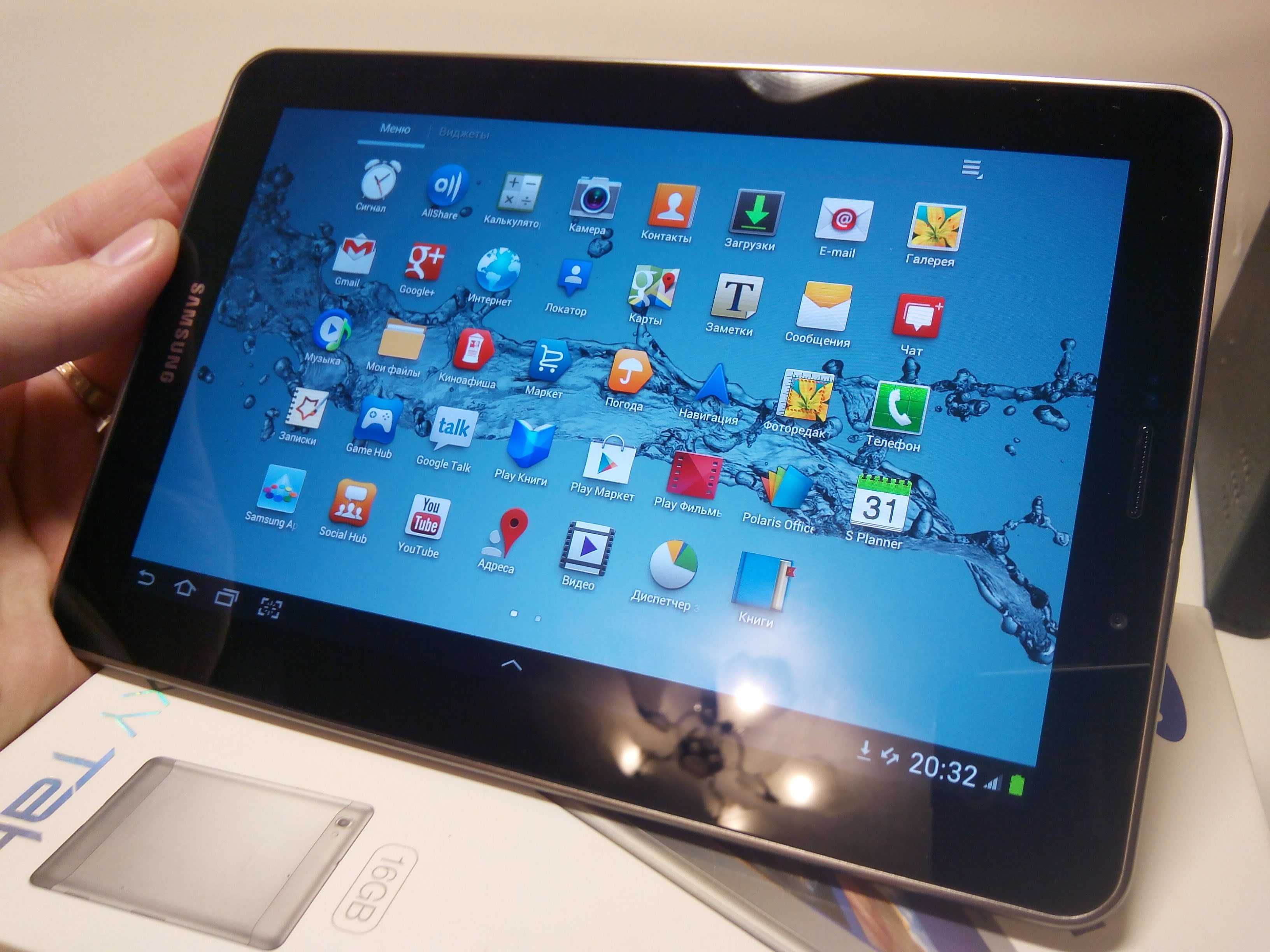 Samsung Galaxy Tab в идеале! Оригинал! Sim, 3G!