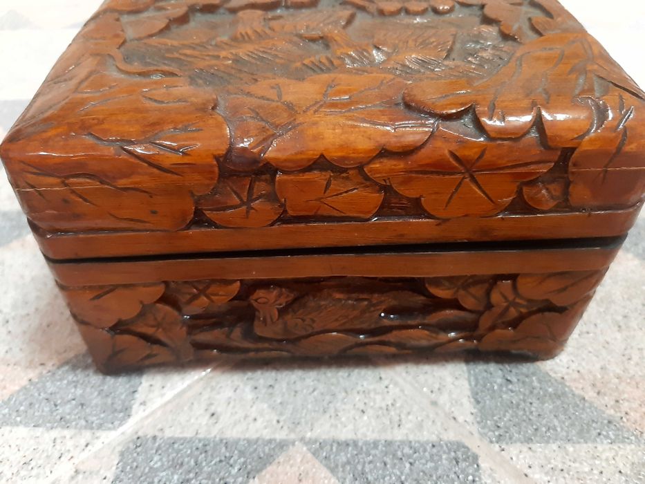 Caixas de madeira decorativas, conjunto de 2