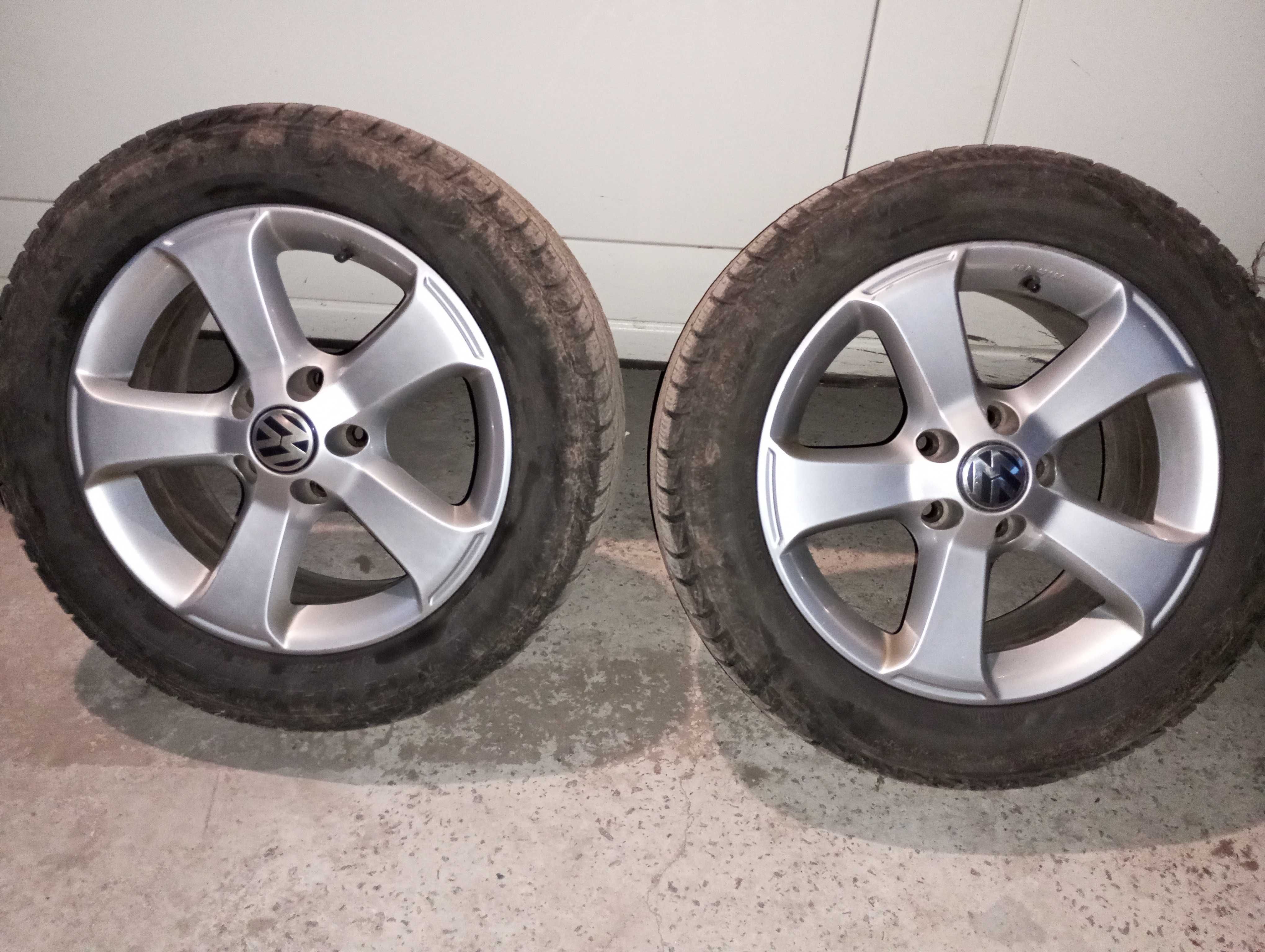 Красивілиті колеса R16 5x112 VW Touran із зимовою 205/55R16