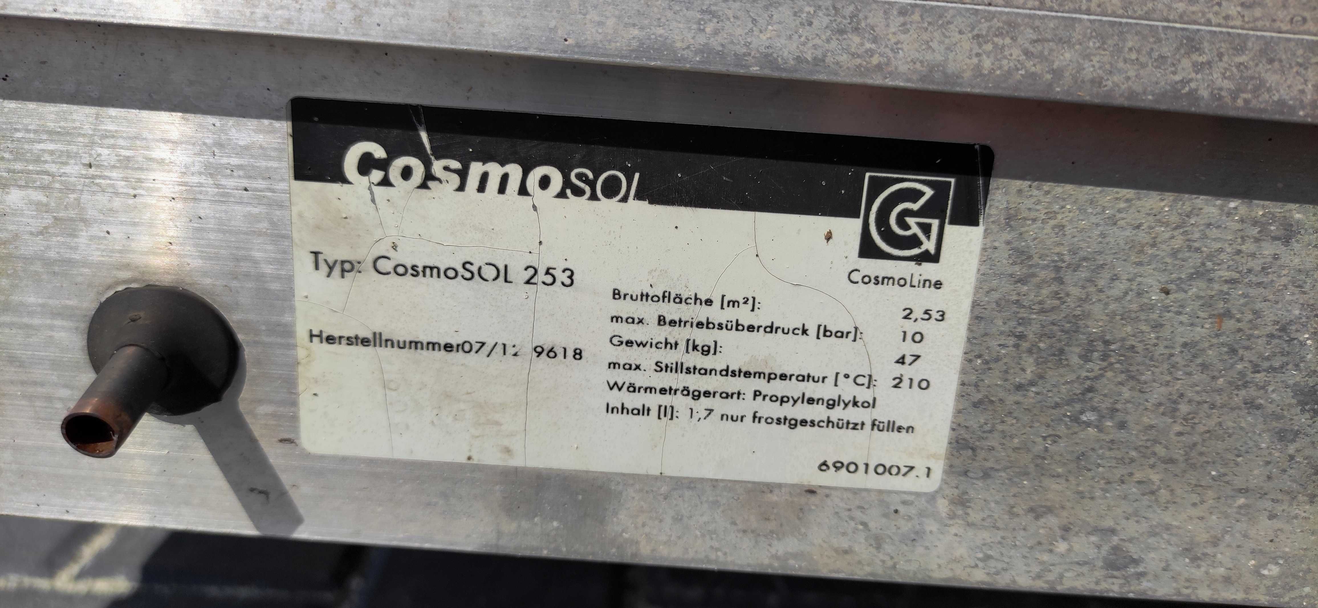 Solar panel kolektor WOLF WEISHAUPT COSMO idealny stan