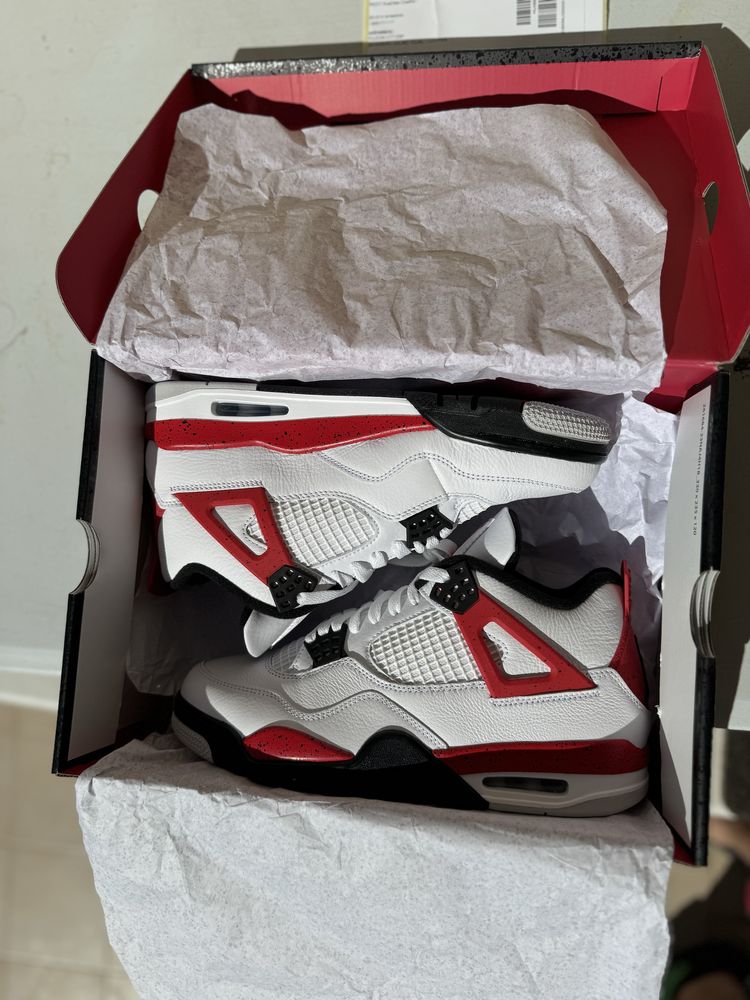 Jordan 4 Red Cement