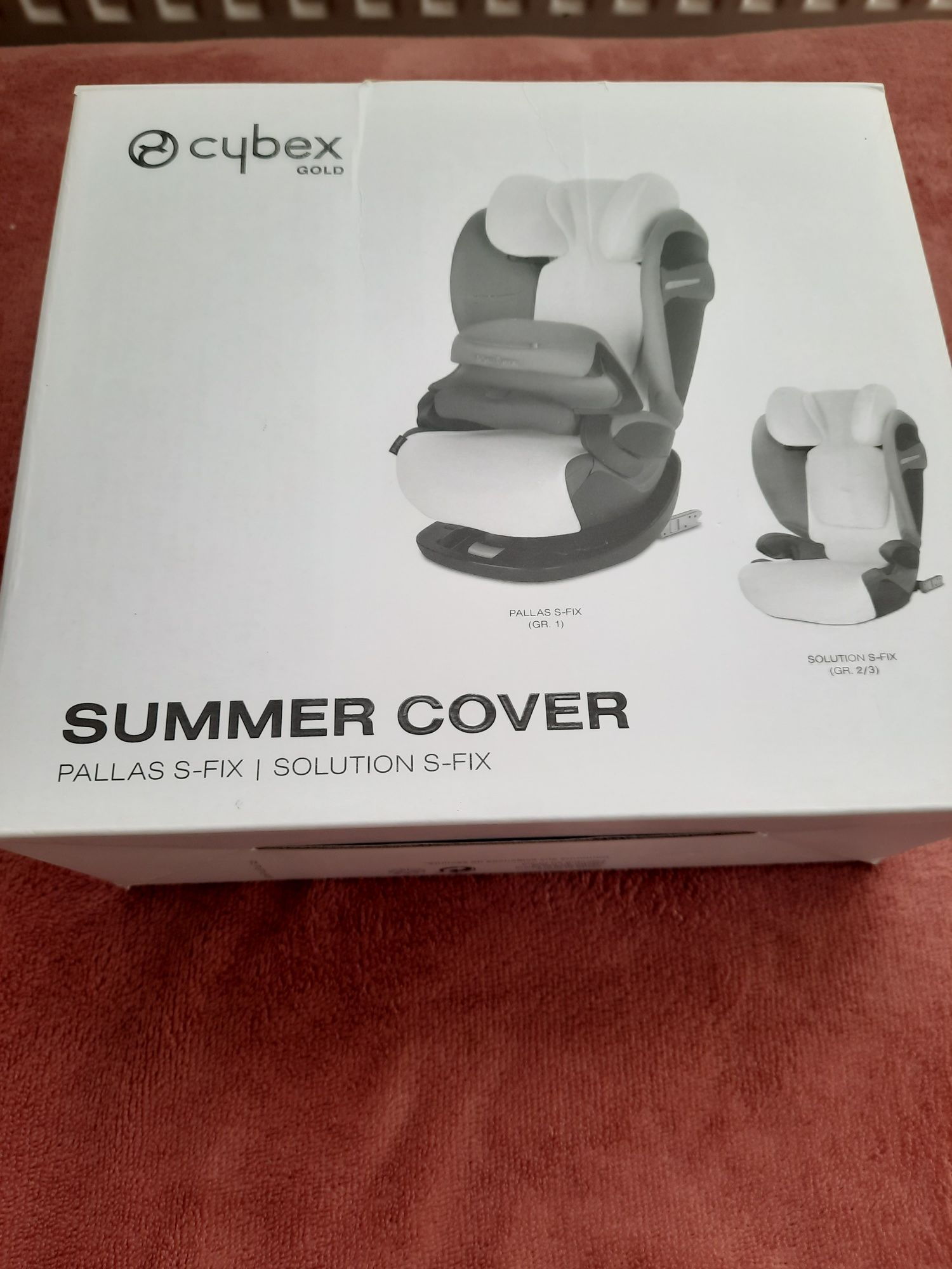 Pokrowiec letni CYBEX / Sommer Pallas s fix / solution s fix