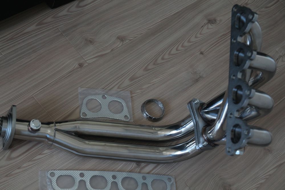 Выпускной коллектор Honda Civic D-серии 4-2-1, (Хонда, CRX тюнинг )