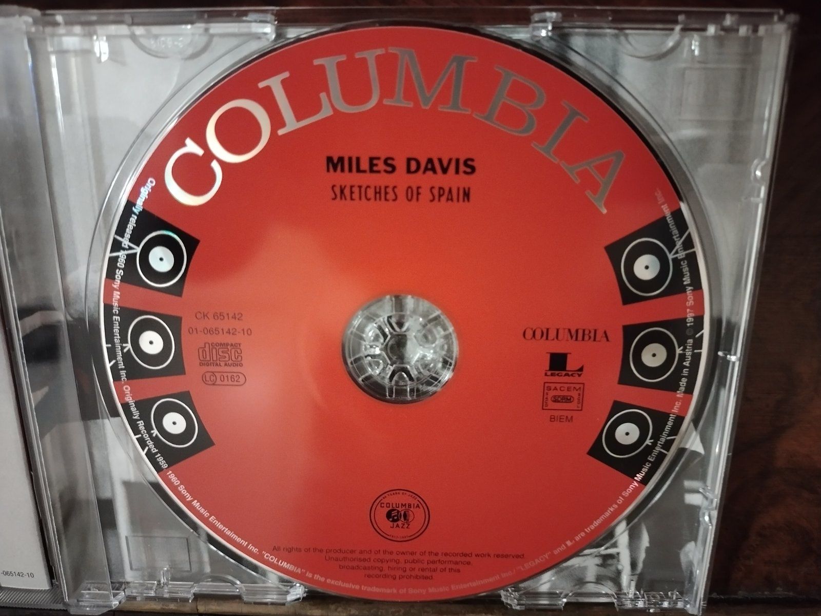 CD-Диск Фирменный (USA) =MILES DAVIS= '97 "Sketches Of Spain"