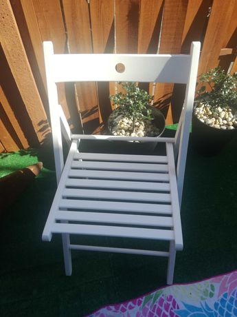 2 krzesła Terje drewniane, składane Ikea