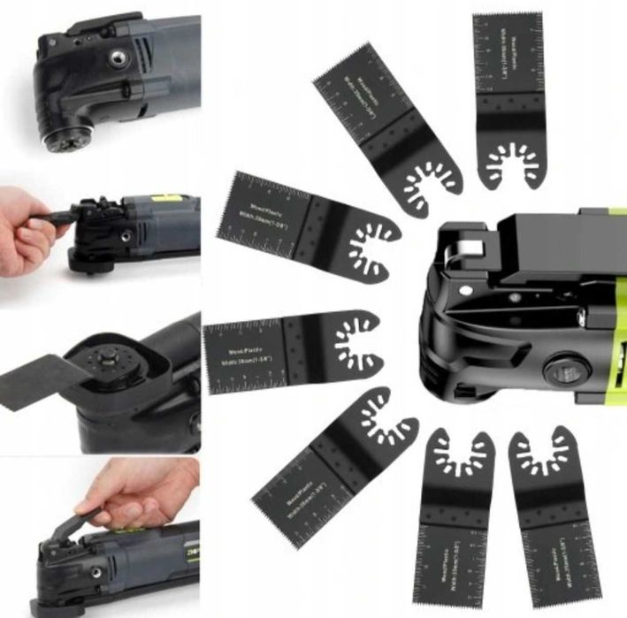 Komplet Brzeszczotów 31 szt. do Multitoola Piły Drewna Metalu Uniwersa