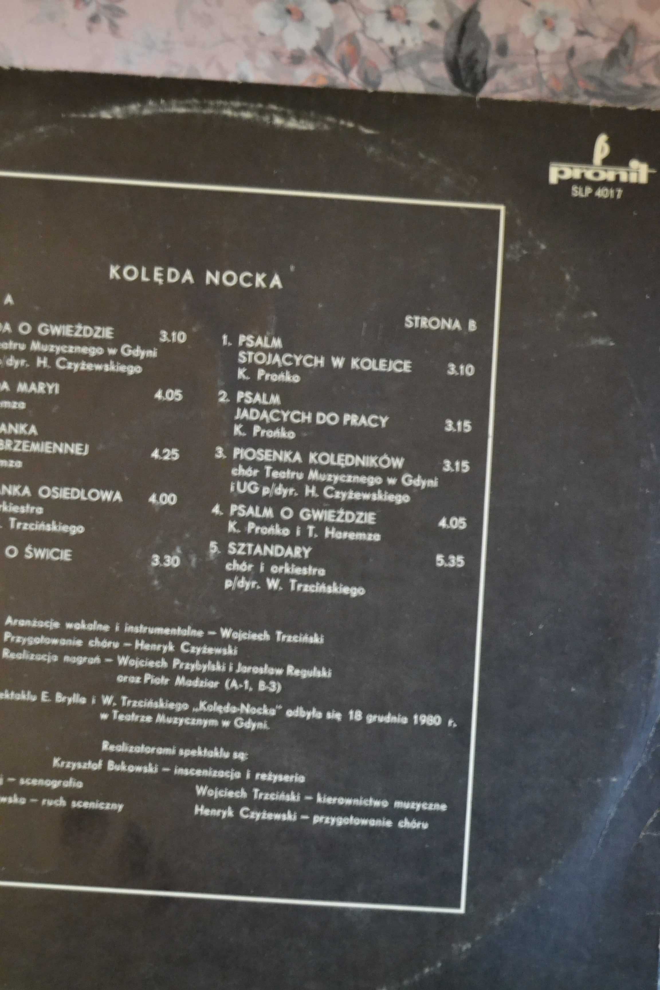 Ernest Bryll, Wojciech Trzciński Kolęda Nocka płyta winylowa