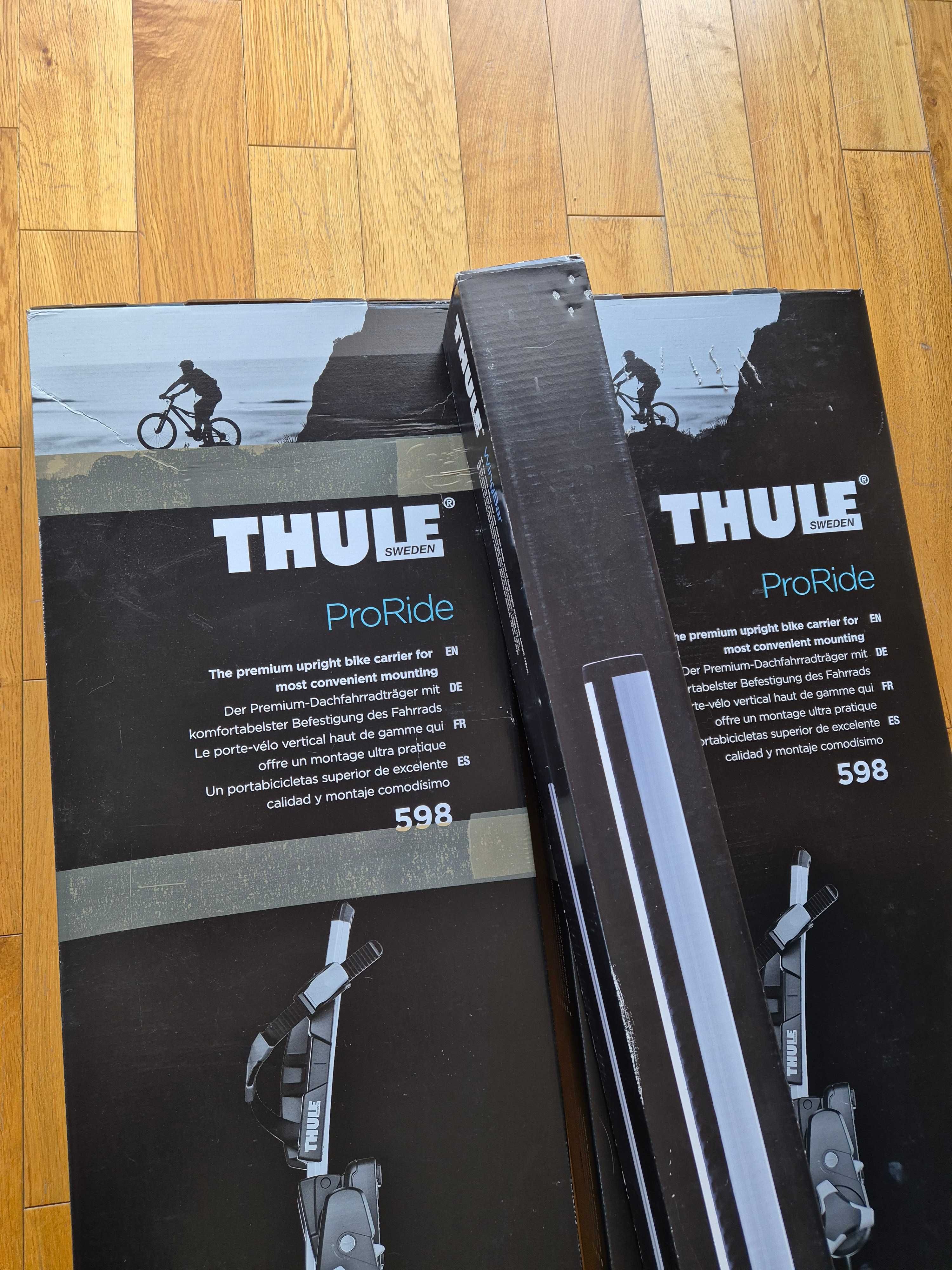 Komplet THULE bagażnik - Thule WingBar 961 + 2 Thule ProRide 598