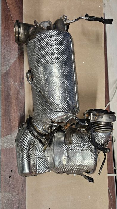 Katalizator, filtr DPF, Mercedes S 350d, 400d