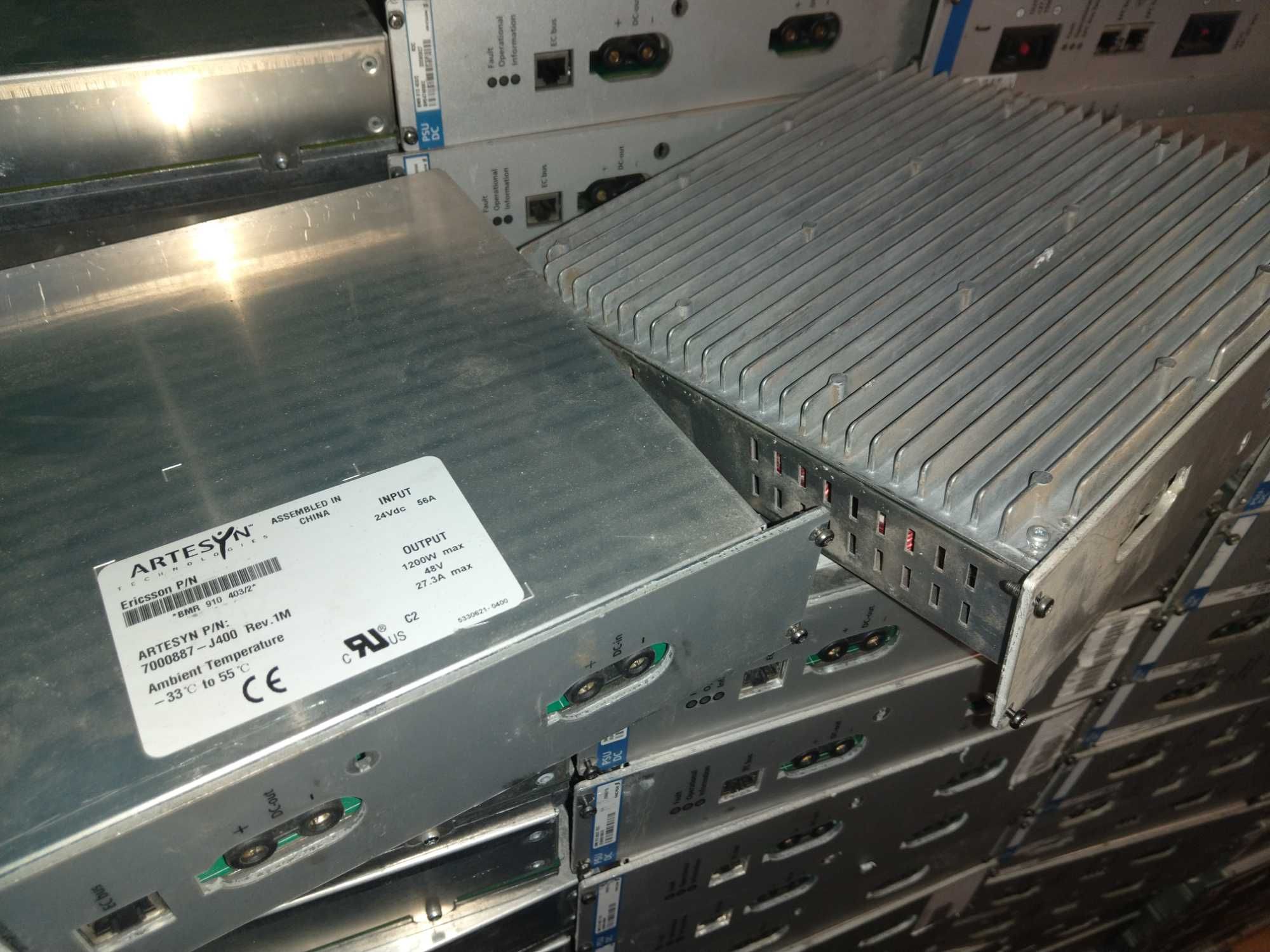 1200 ватт Блоки живлення  дс дс dc-dc з 20 до 50 на 48-53×2×2 вольт
