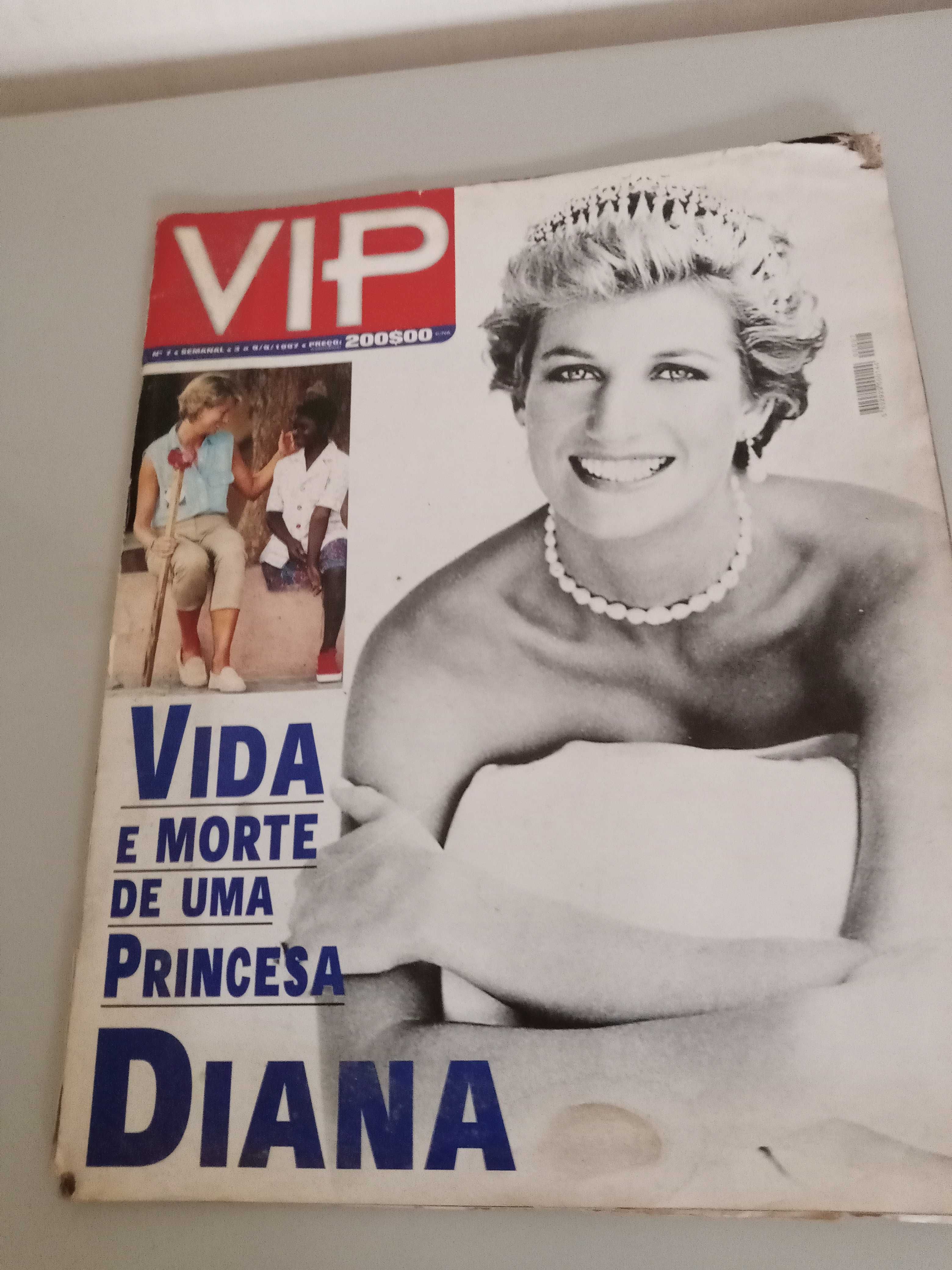 Revista VIP - vida e morte da Princesa Diana